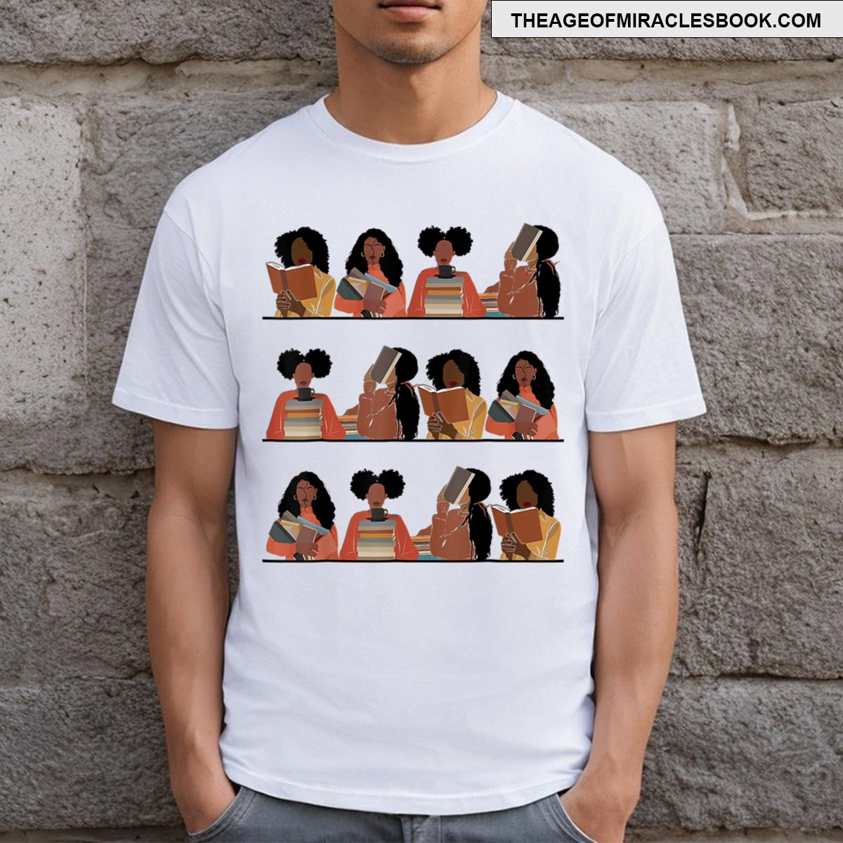 Pretty Black And Educated Read Bhm T-shirt