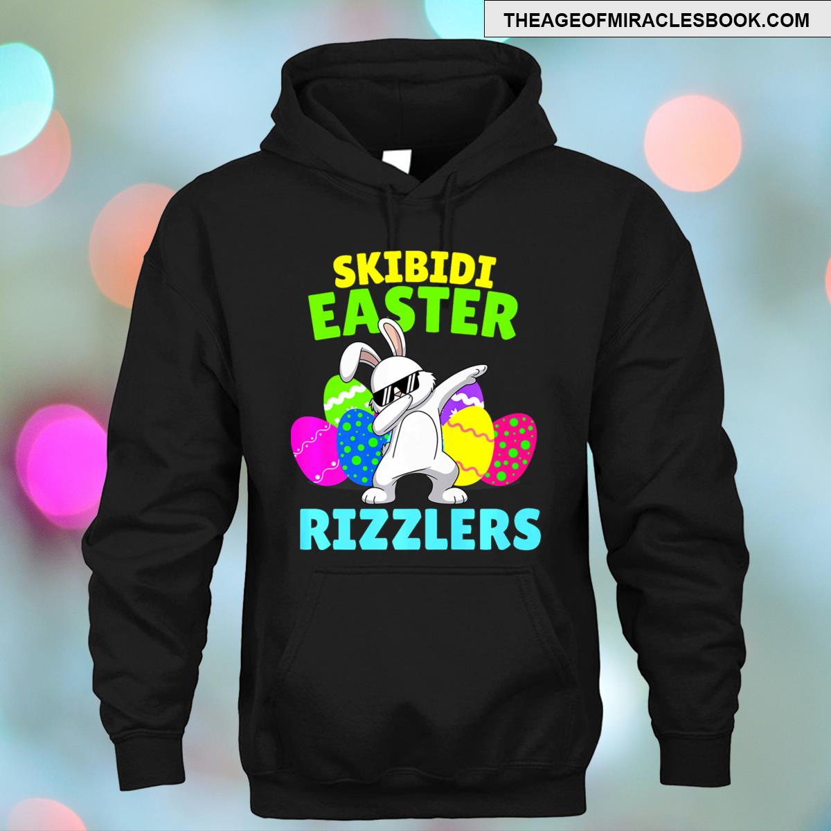 Skibidi Easter Funny Easter Rizzler Gen Alpha Slang T-shirt